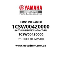 Yamaha OEM 1CSW00420000 — CYLINDER KIT, MASTER