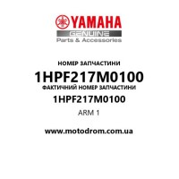 Yamaha OEM 1HPF217M0100 — ARM 1