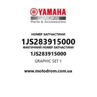 Yamaha OEM 1JS283915000 — GRAPHIC SET 1