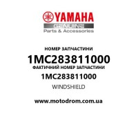 Yamaha OEM 1MC283811000 — WINDSHIELD