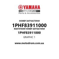 Yamaha OEM 1PHF83911000 — GRAPHIC 1