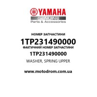 Yamaha OEM 1TP231490000 — WASHER, SPRING UPPER