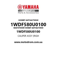 Yamaha OEM 1WDF580U0100 — CALIPER ASSY (RIGH