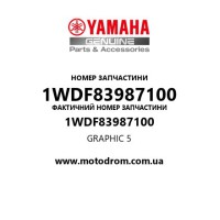 Yamaha OEM 1WDF83987100 — GRAPHIC 5