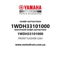 Yamaha OEM 1WDH33101000 — FRONT FLASHER LIGH