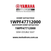 Yamaha OEM 1WPF47712000 — SEMI-DOUBLE SEAT