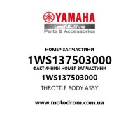 Yamaha OEM 1WS137503000 — THROTTLE BODY ASSY