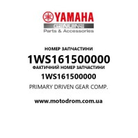 Yamaha OEM 1WS161500000 — PRIMARY DRIVEN GEAR COMP.