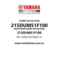 Yamaha OEM 215DUM51F100 — MF. TZR50 XPOWER '01