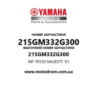 Yamaha OEM 215GM332G300 — MF YP250 MAJESTY '01
