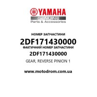 Yamaha OEM 2DF171430000 — GEAR, REVERSE PINION 1