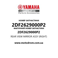 Yamaha OEM 2DF2629000P2 — REAR VIEW MIRROR ASSY (RIGHT)