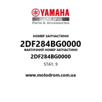 Yamaha OEM 2DF284BG0000 — STAY, 9