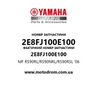 Yamaha OEM 2E8FJ100E100 — MF RS90RL/RS90NRL/RS90RSL '06