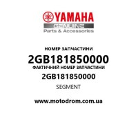 Yamaha OEM 2GB181850000 — SEGMENT