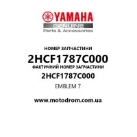 Yamaha OEM 2HCF1787C000 — EMBLEM 7