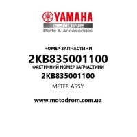 Yamaha OEM 2KB835001100 — METER ASSY