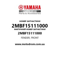 Yamaha OEM 2MBF15111000 — FENDER, FRONT