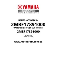 Yamaha OEM 2MBF17891000 — GRAPHIC