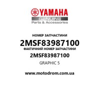 Yamaha OEM 2MSF83987100 — GRAPHIC 5