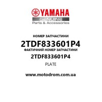 Yamaha OEM 2TDF833601P4 — PLATE
