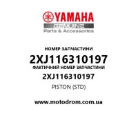 Yamaha OEM 2XJ116310197 — PISTON (STD)