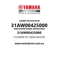 Yamaha OEM 31AW00425000 — CYLINDER KIT, REAR MASTER