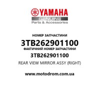 Yamaha OEM 3TB262901100 — REAR VIEW MIRROR ASSY (RIGHT)