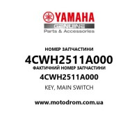 Yamaha OEM 4CWH2511A000 — KEY, MAIN SWITCH