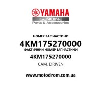 Yamaha OEM 4KM175270000 — CAM, DRIVEN