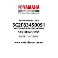 Yamaha OEM 5C2F834500S1 — MOLE 1             MYDNM5