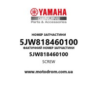 Yamaha OEM 5JW818460100 — SCREW