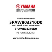 Yamaha OEM 5PAWB03310D0 — PISTON REBUILT KIT