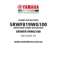 Yamaha OEM 5RWF819WG100 — OM CS50Z     '03