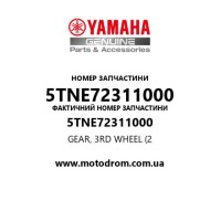 Yamaha OEM 5TNE72311000 — GEAR, 3RD WHEEL (2