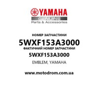 Yamaha OEM 5WXF153A3000 — EMBLEM, YAMAHA