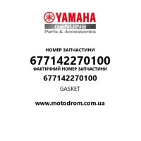 Yamaha OEM 677142270100 — GASKET