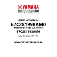 Yamaha OEM 67C281998AM0 — OM F40B/F30A '07
