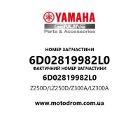 Yamaha OEM 6D02819982L0 — Z250D/LZ250D/Z300A/LZ300A