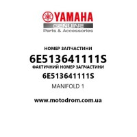 Yamaha OEM 6E513641111S — MANIFOLD 1