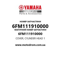 Yamaha OEM 6FM111910000 — COVER, CYLINDER HEAD 1