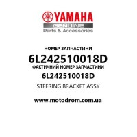 Yamaha OEM 6L242510018D — STEERING BRACKET ASSY