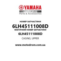 Yamaha OEM 6LH45111008D — CASING, UPPER
