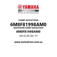 Yamaha OEM 6M8F81998AM0 — OM  6C/8C/6D '07
