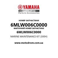 Yamaha OEM 6MLW006C0000 — MARINE MAINTENANCE KIT (300H)