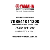 Yamaha OEM 7KBE41011200 — CARBURETOR ASSY 1