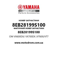 Yamaha OEM 8EB28199S100 — OM VX600DX/ VX700DX /VT600/VT7