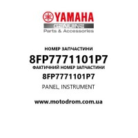 Yamaha OEM 8FP7771101P7 — PANEL, INSTRUMENT