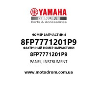 Yamaha OEM 8FP7771201P9 — PANEL, INSTRUMENT