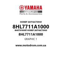 Yamaha OEM 8HL7711A1000 — GRAPHIC 1